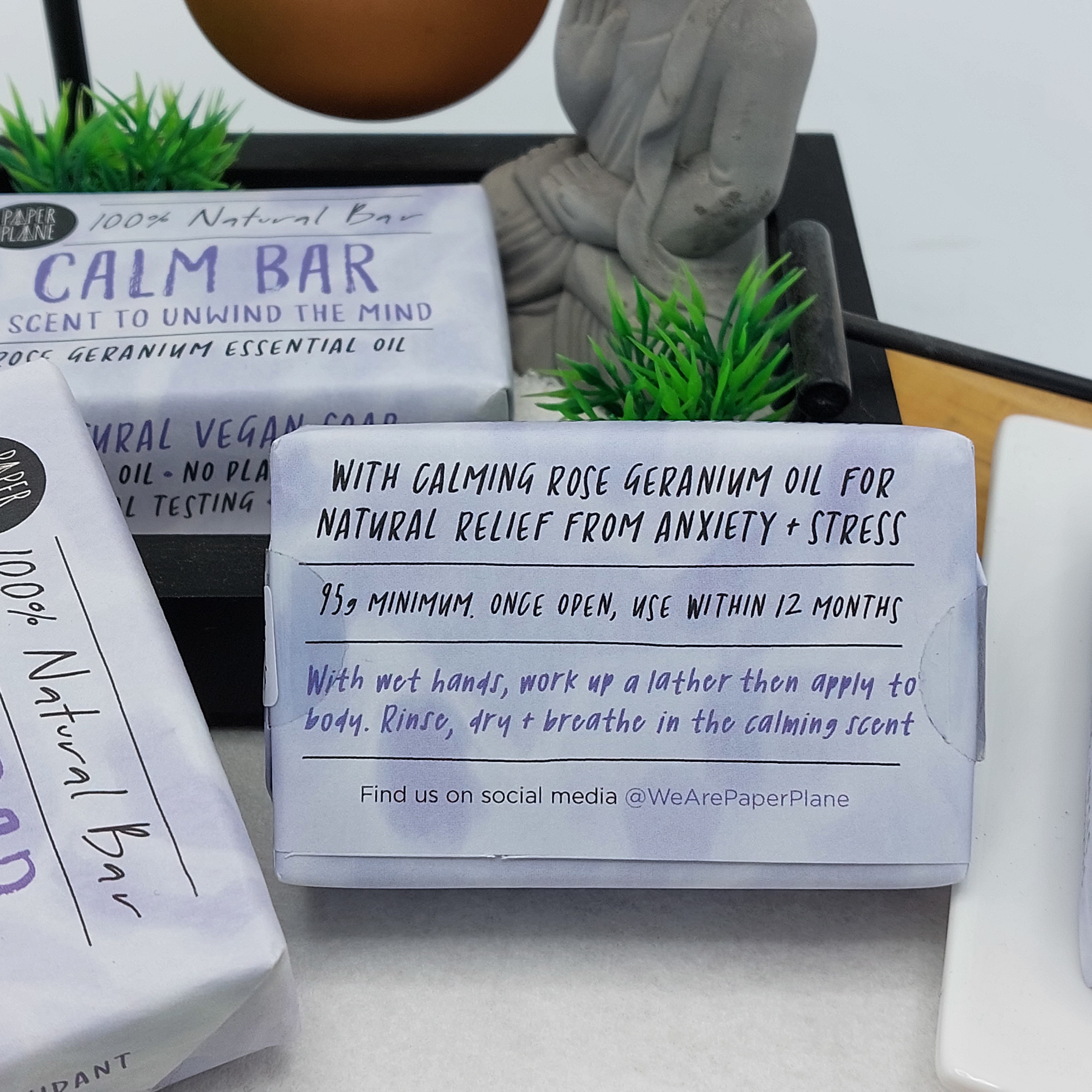 Zeep & body wash, 'Calm bar', 100% Vegan