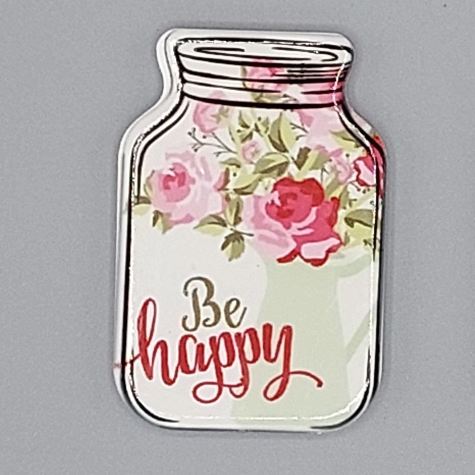 Magneet 'Be happy'