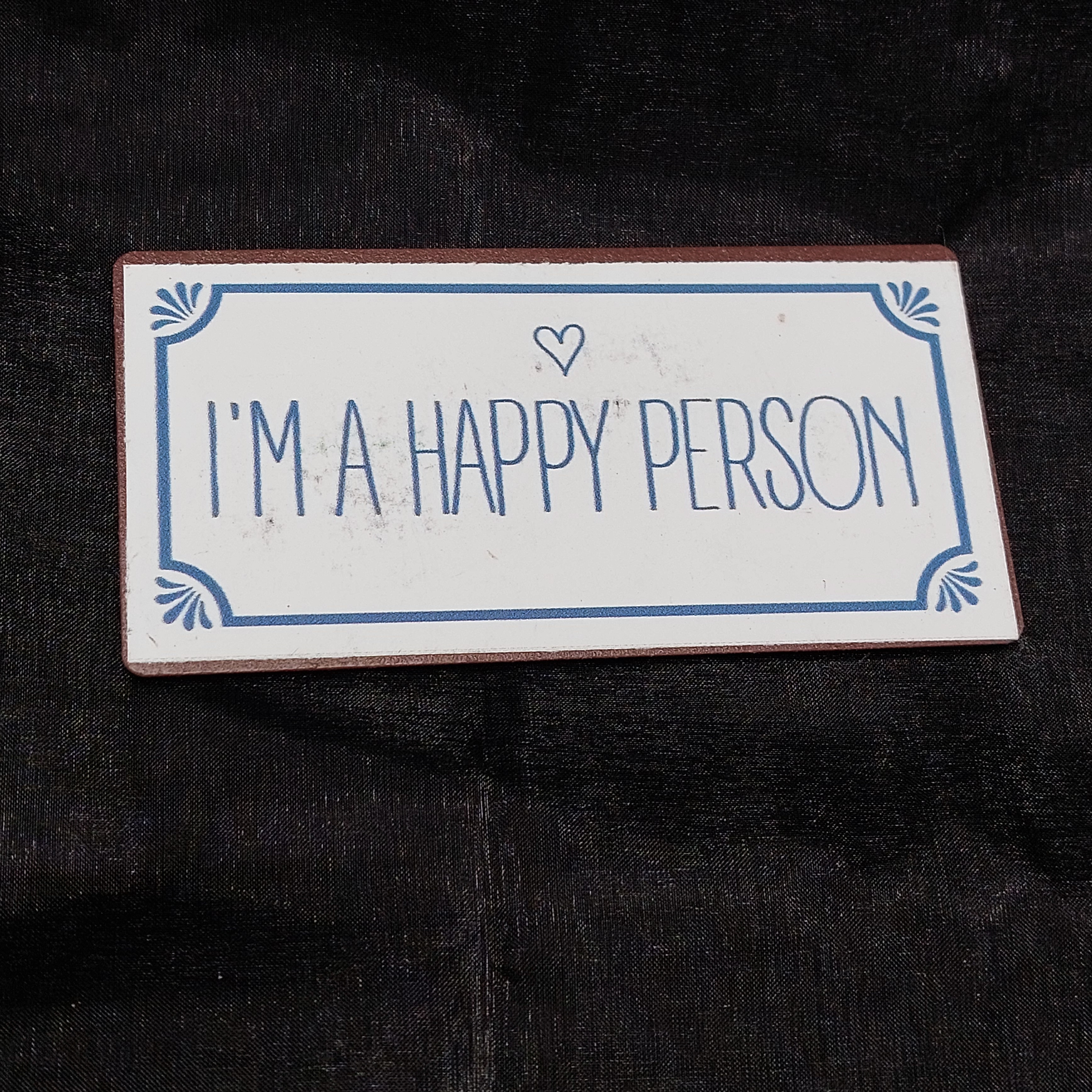 Magneet 'I'm a happy person'