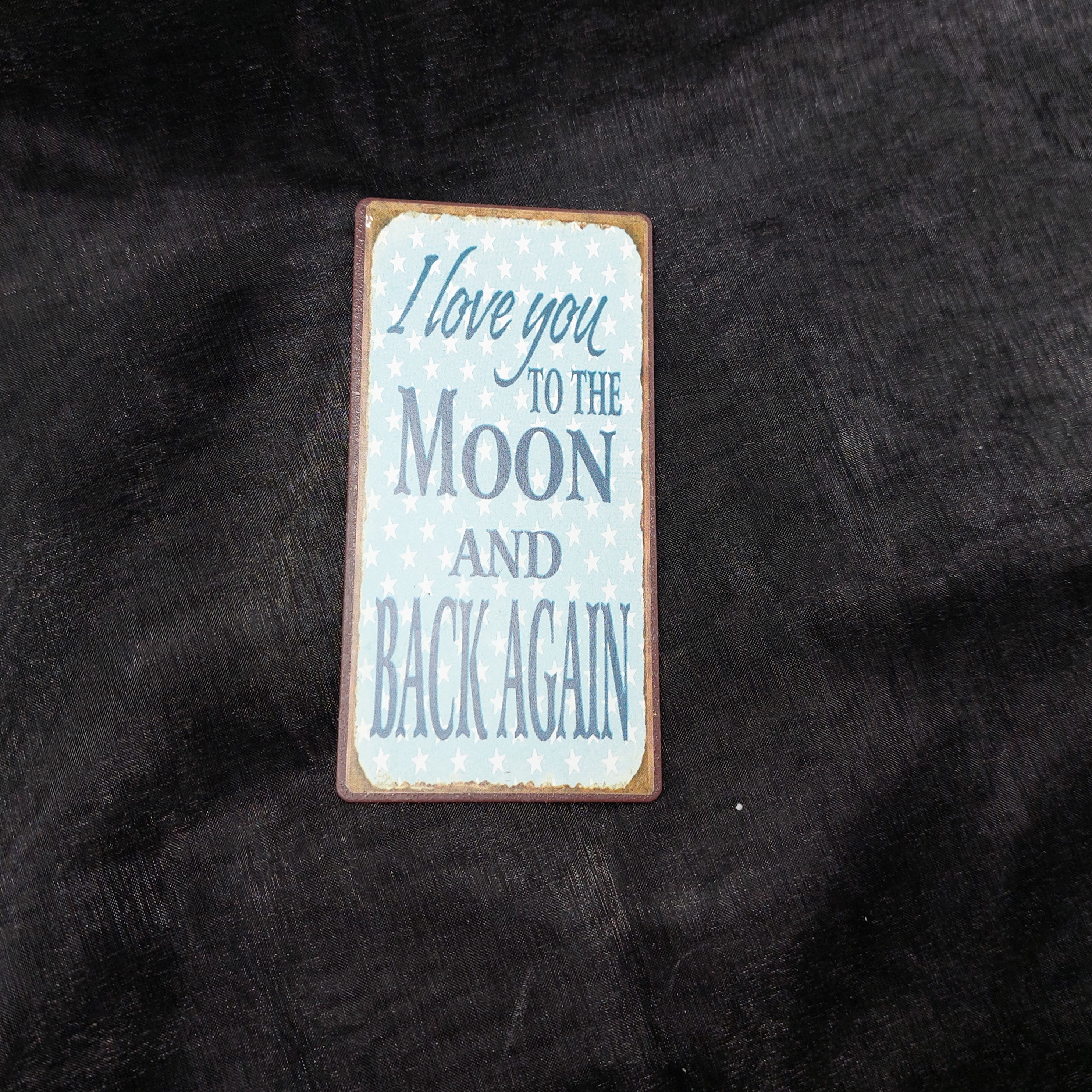 Magneet 'I love you to the moon'