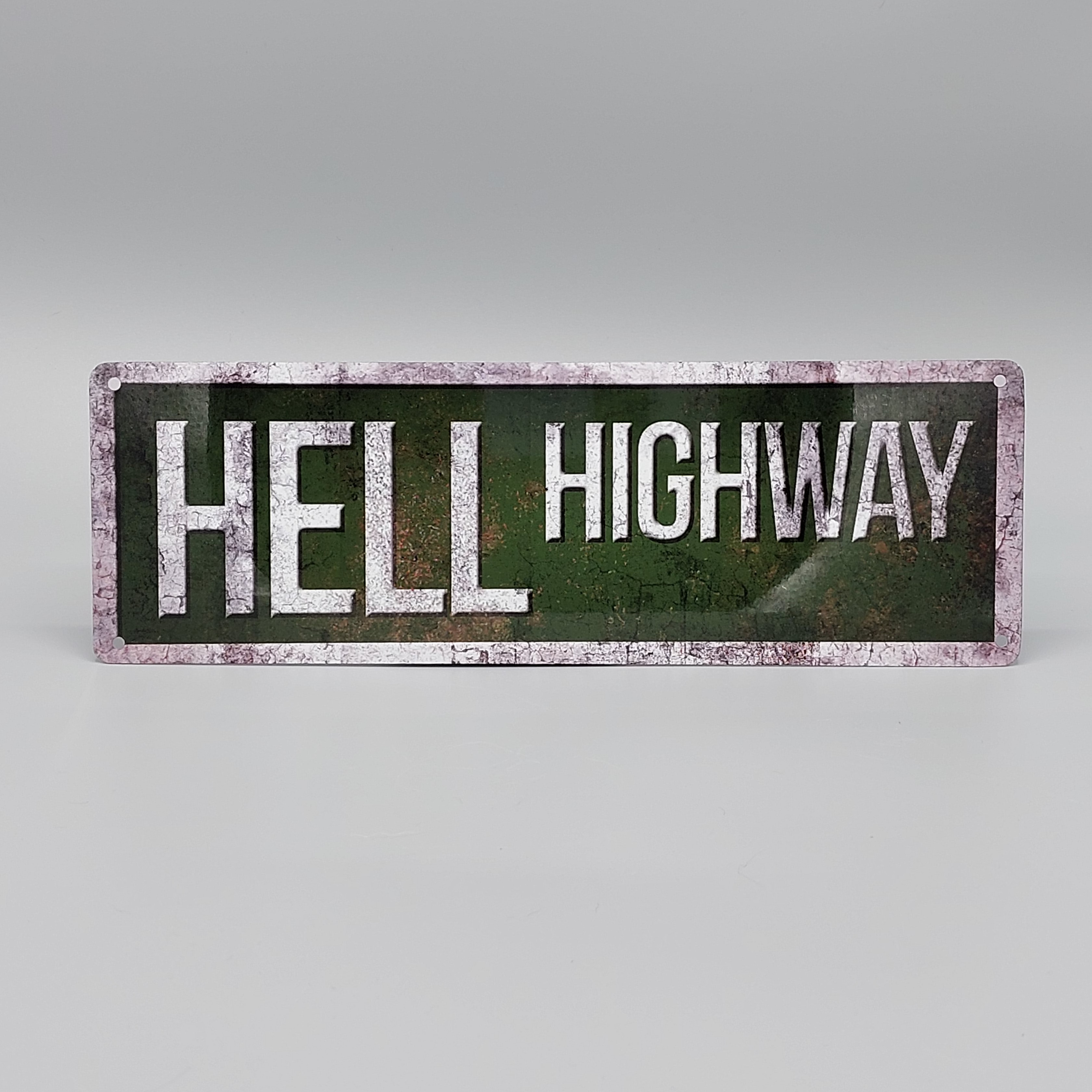 Straatnaambord 'Hell highway'