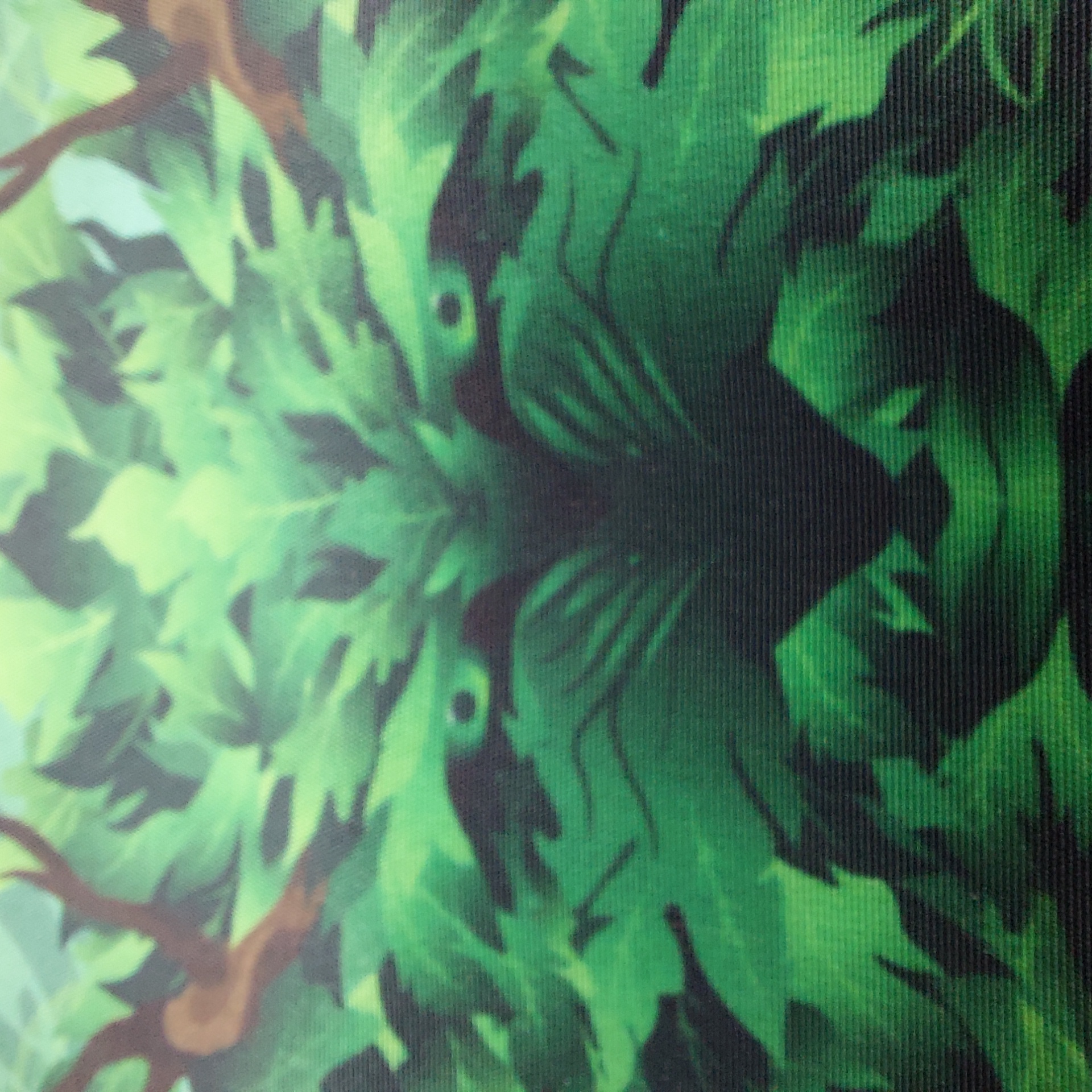 Zakje 'Green man', polyester