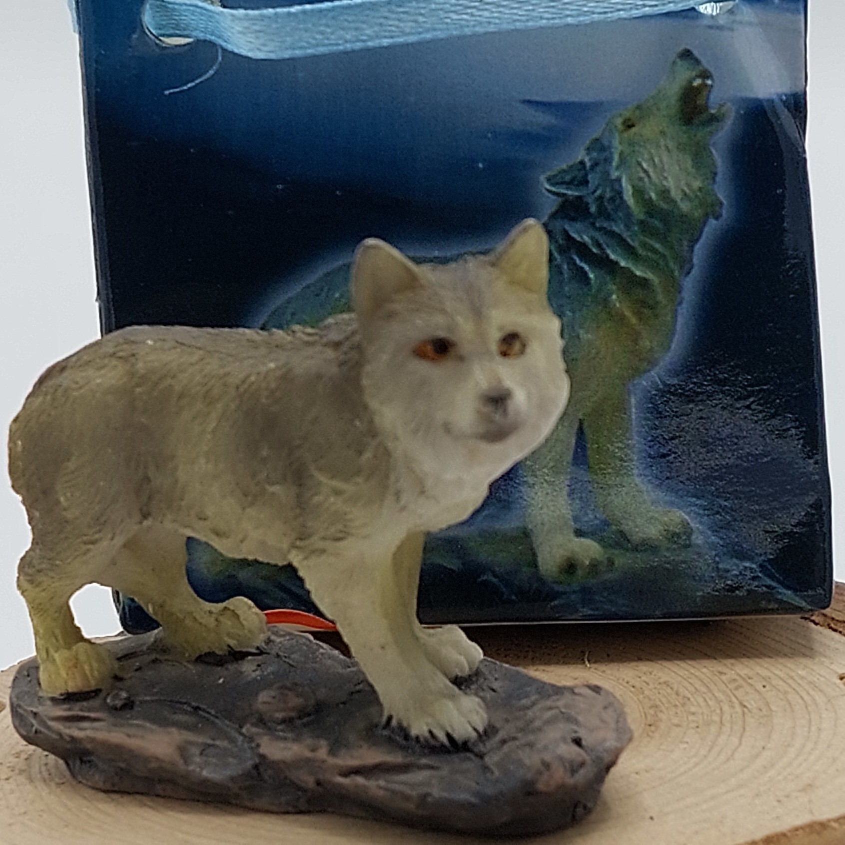 Wolf in draagtasje