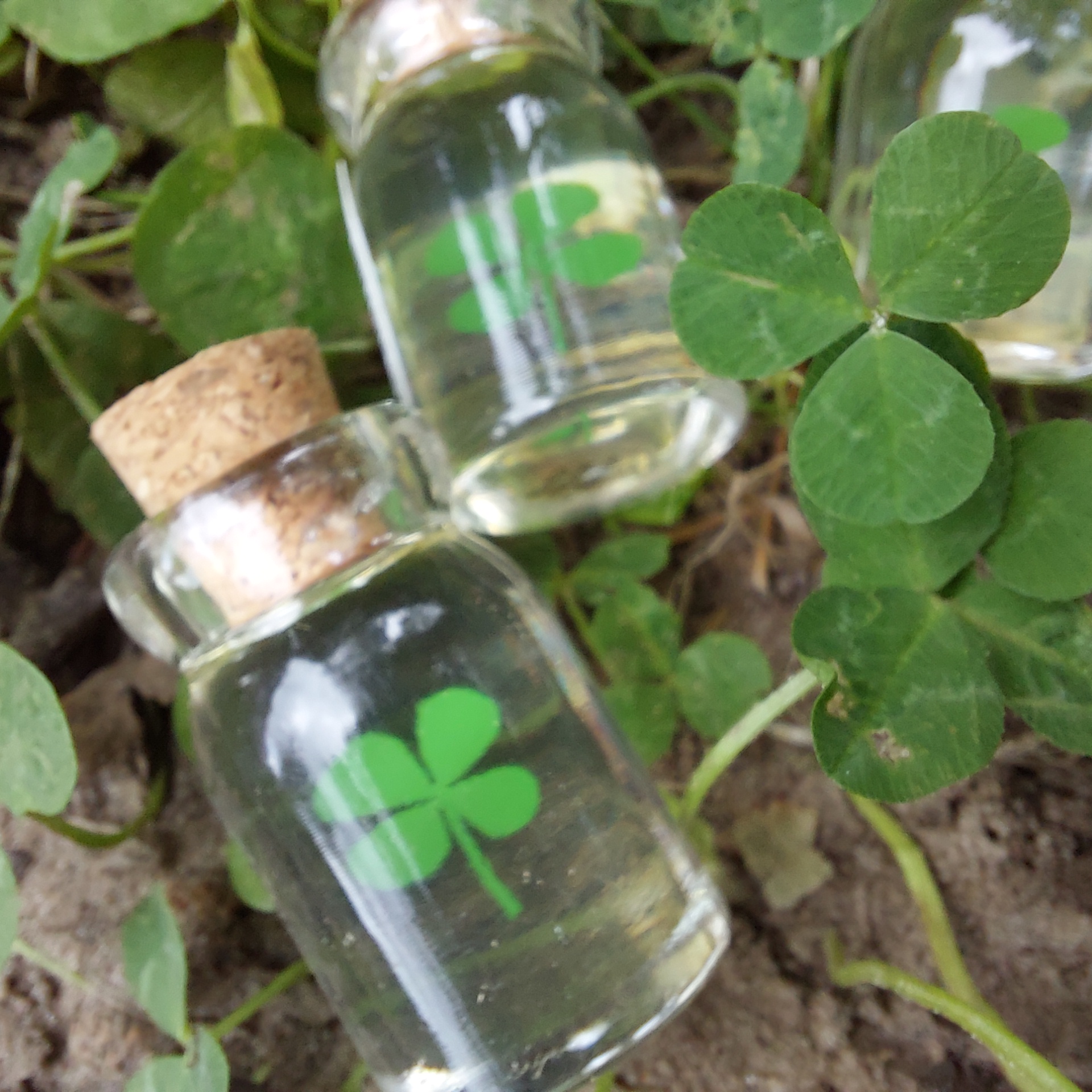 'Bottle of luck'