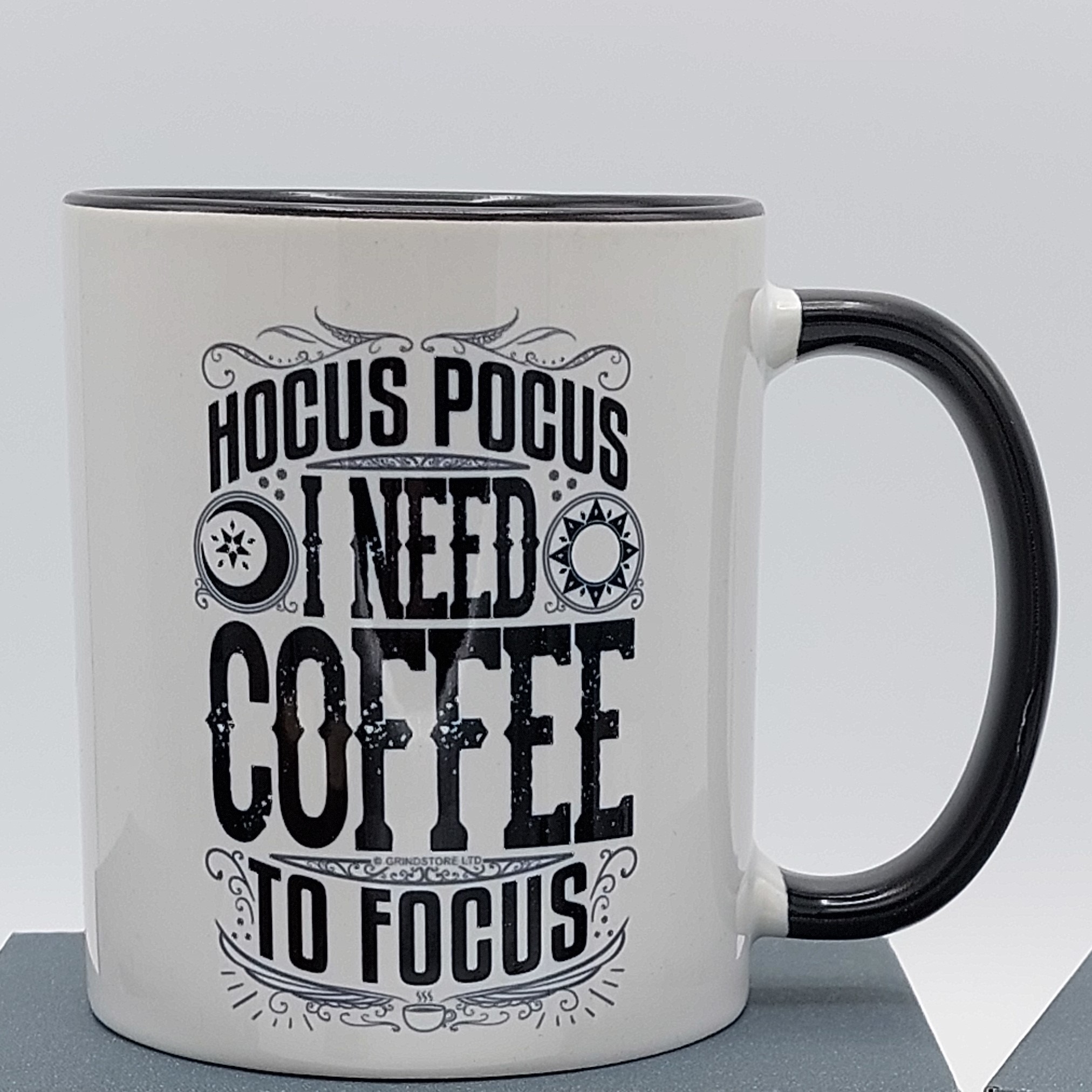 Mok, 'Hocus Pocus, I need coffee to focus'