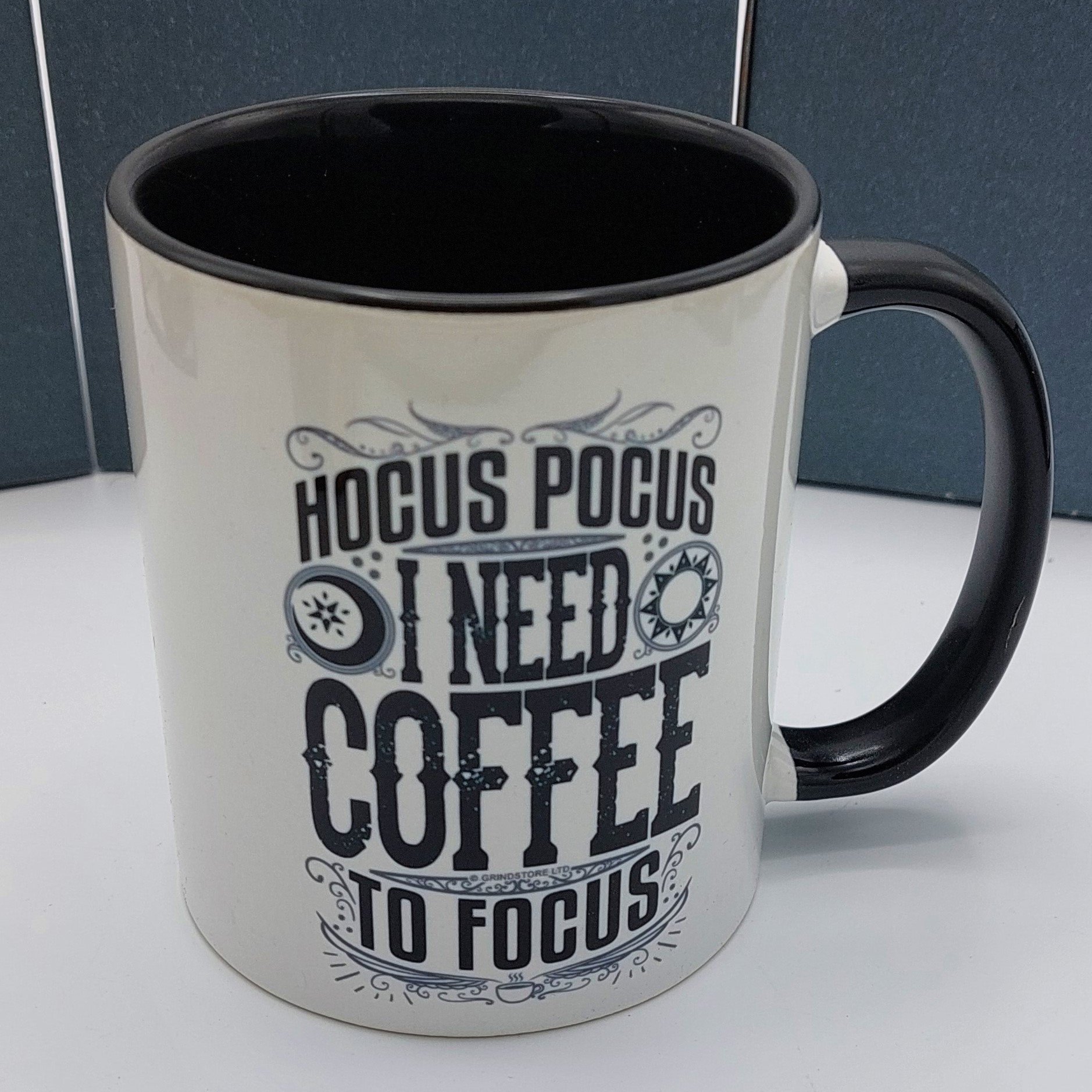 Mok, 'Hocus Pocus, I need coffee to focus'