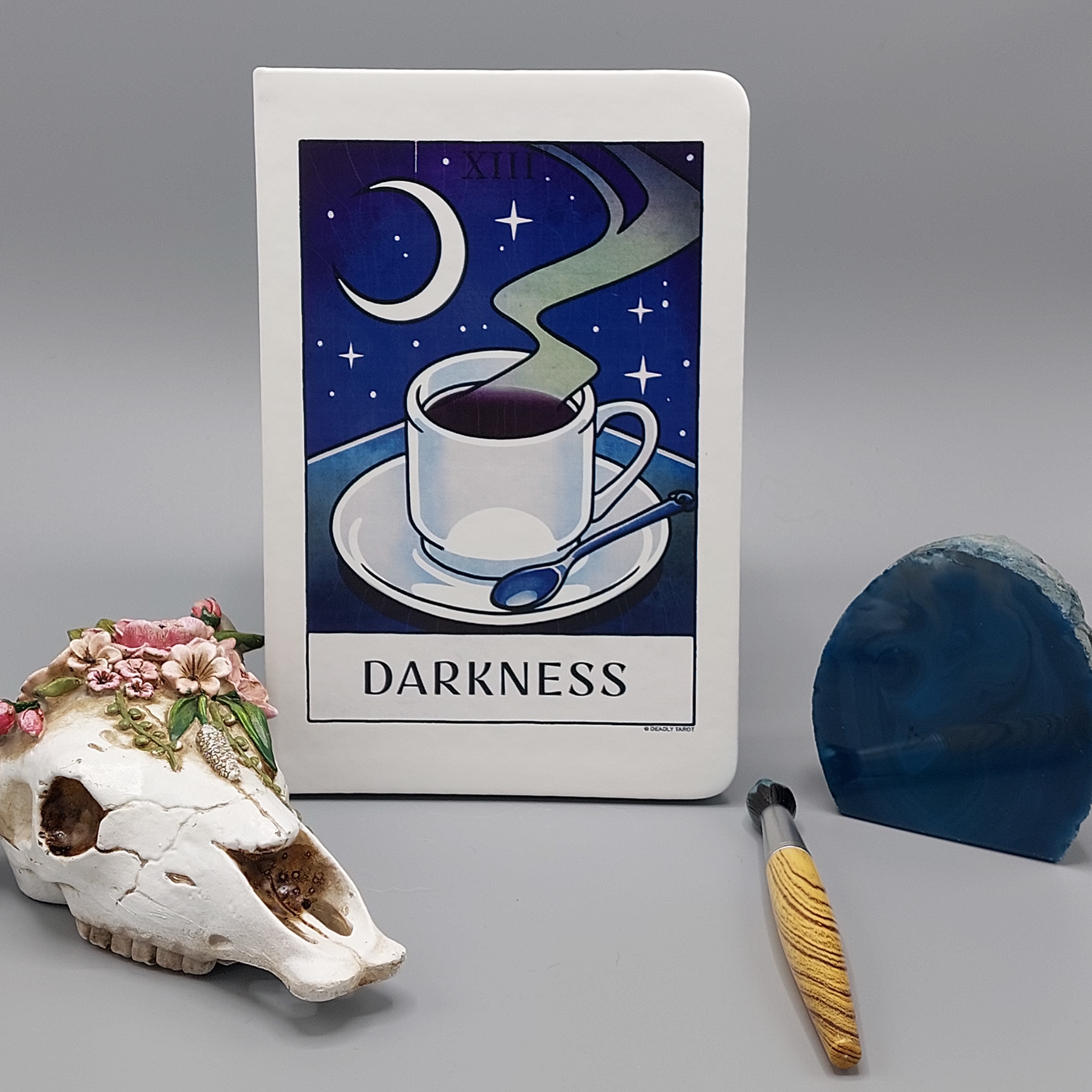 Notitieboek 'Darkness', Deadly tarot life