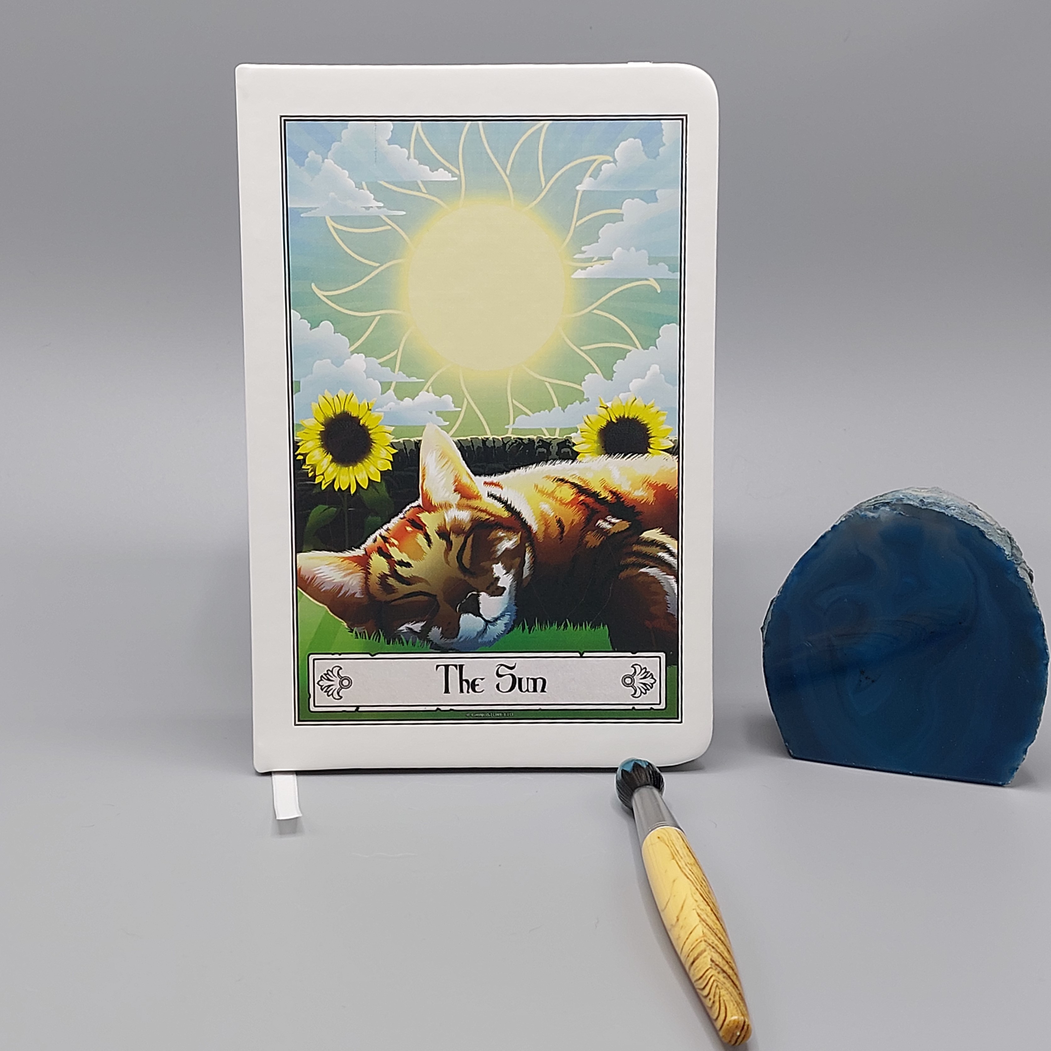 Notitieboek 'The sun', Deadly tarot Felis