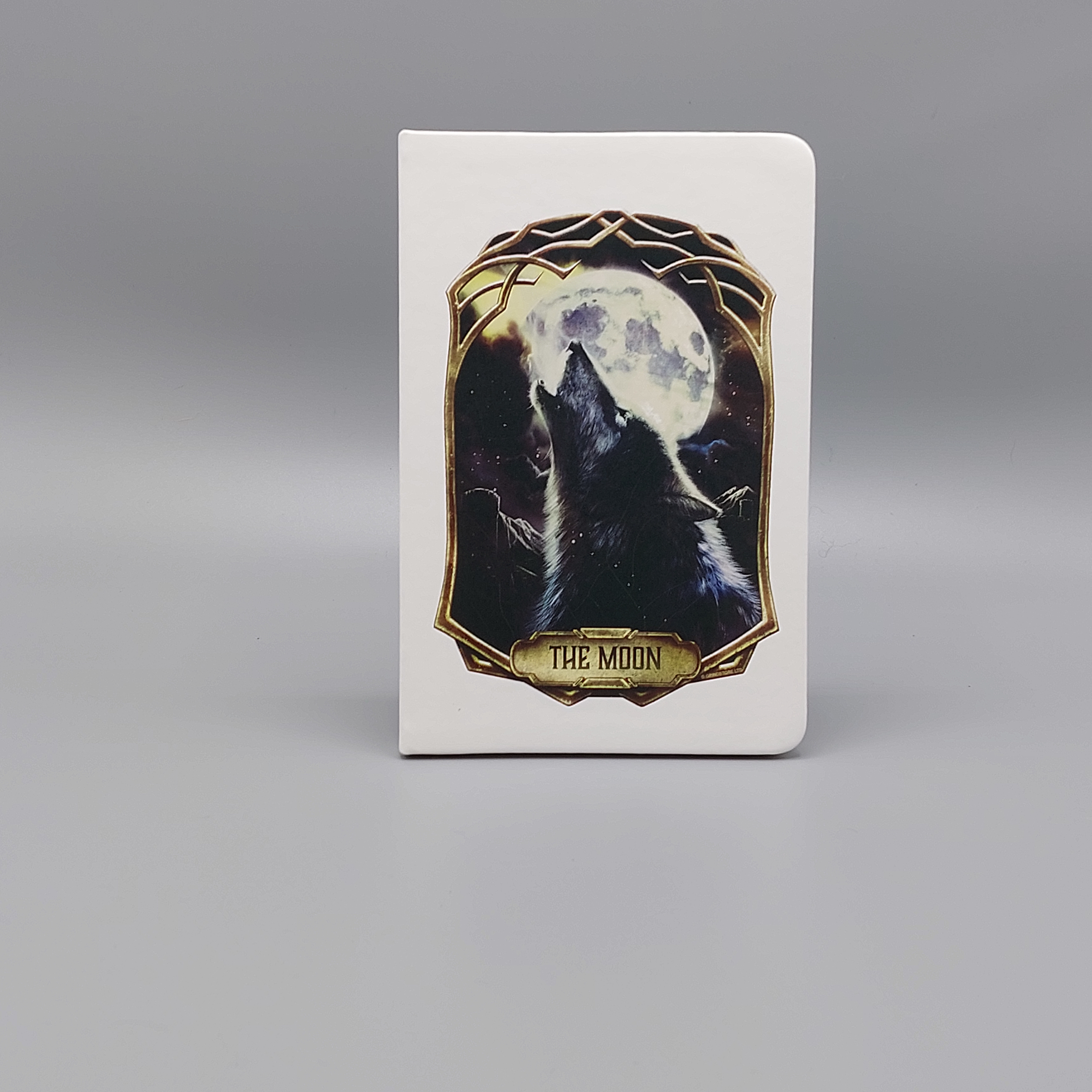 Notitieboek 'The moon', Deadly tarot Obsidian