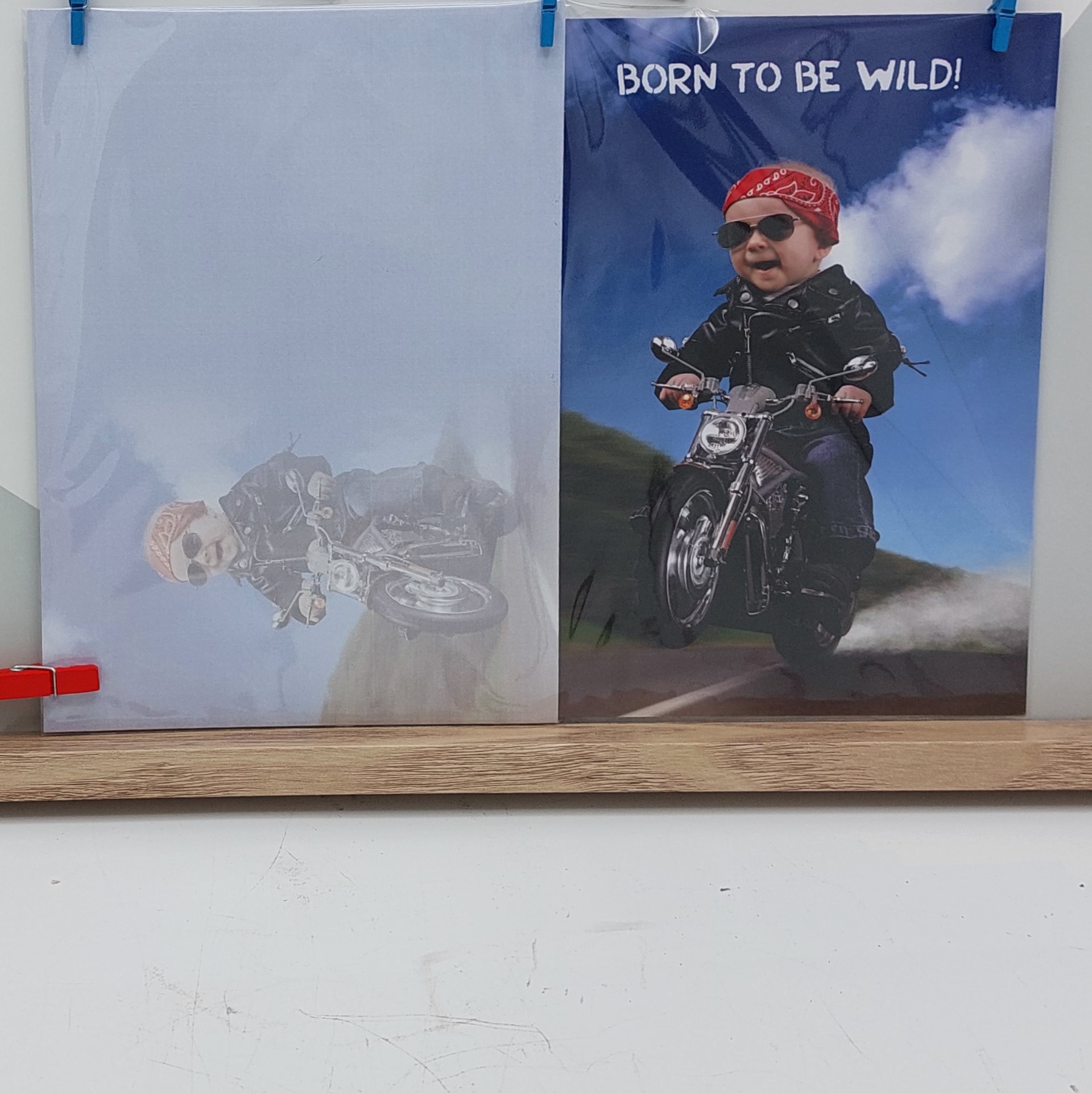 Wenskaart, 'Born to be wild'