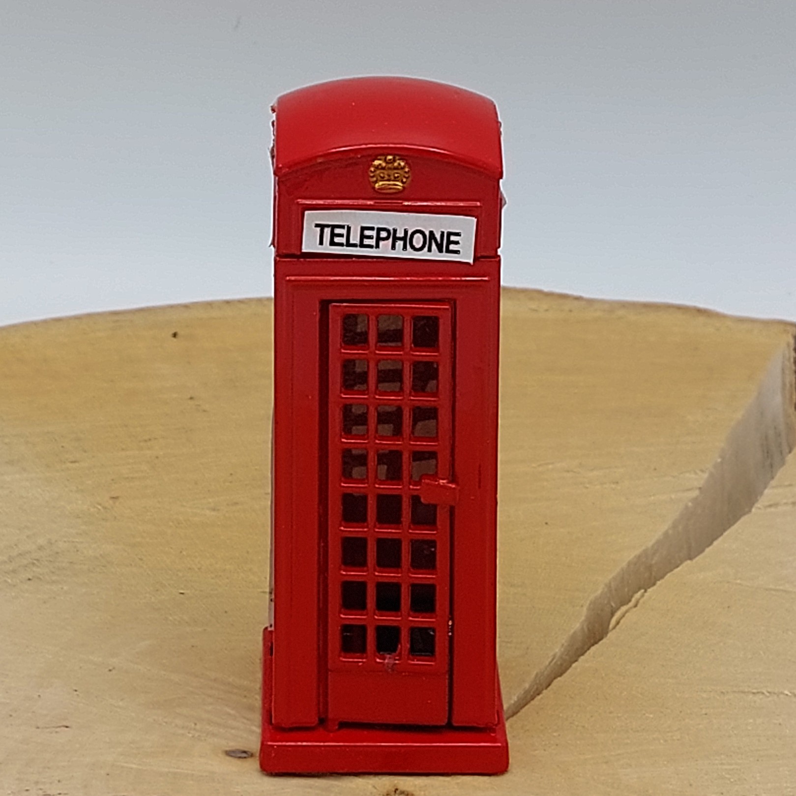 Potloodslijper, 'London telephone booth'